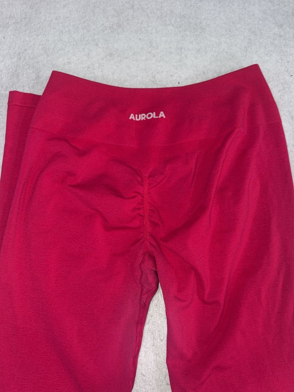 Aurora Ruched Fuchsia Track Pants - High-Waist Joggers